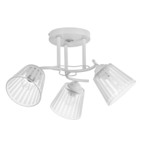 Люстра "Ванесса" 3х60Вт Е27 Белый 45х45х27см Люстра "Ванесса" 3х60Вт Е27 Белый 45х45х27см