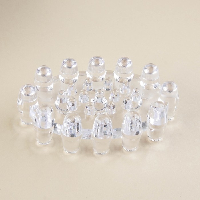 Массажёр для ног с шипами, роликовый «Окружи себя заботой», 5,5 х 9 см Массажёр для ног с шипами, роликовый «Окружи себя заботой», 5,5 х 9 см