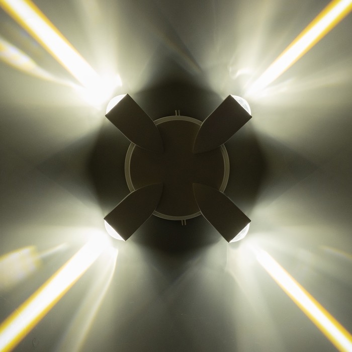 Светильник "Деко" 4хLED 4Вт 4000К IP66 белый 16х4,3х16 см