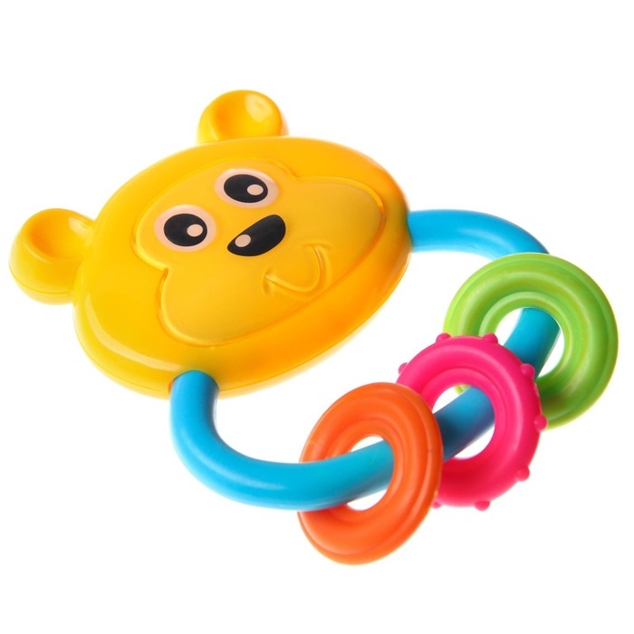 Погремушка &laquo;Мишка с колечками&raquo;, Крошка Я