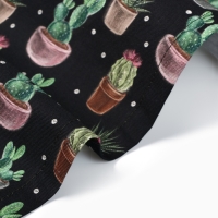 Скатерть Этель Succulents 146х180 см, 100% хл, саржа 190 г/м2 Скатерть Этель Succulents 146х180 см, 100% хл, саржа 190 г/м2