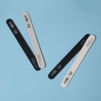 Пилки-наждаки, абразивность 80/100, 100/180, 180/200, 200/240, 18 см, 4 шт, цвет чёрный/серый/белый Пилки-наждаки, абразивность 80/100, 100/180, 180/200, 200/240, 18 см, 4 шт, цвет чёрный/серый/белый