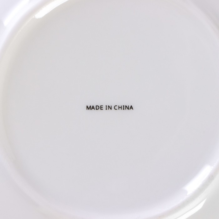 Чайная пара керамическая &laquo;Прованс&raquo;, 2 предмета: чашка 230 мл, блюдце d=15 см