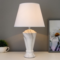 Лампа настольная "Ильмрамор" 1хЕ27 40Вт серый 25х25х42 см RISALUX Лампа настольная "Ильмрамор" 1хЕ27 40Вт серый 25х25х42 см RISALUX