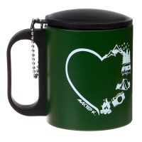 Термокружка, 180 мл, Туризм "Сердце путешествий", сохраняет тепло 2 ч, 8.5 х 6.8 см Термокружка, 180 мл, Туризм "Сердце путешествий", сохраняет тепло 2 ч, 8.5 х 6.8 см