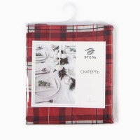 Скатерть Этель &laquo;Уютное Рождество&raquo;, 149х220 см, 100% хл, саржа 190 г/м2