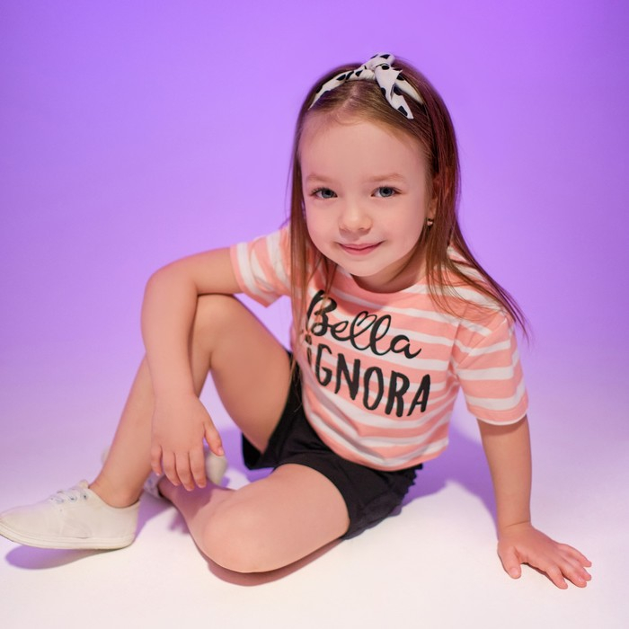 Шорты для девочки с рюшей KAFTAN Шорты для девочки с рюшей KAFTAN "Amore", размер 38 (146-152)