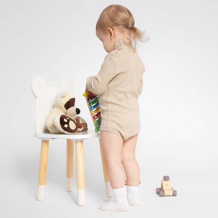 Боди-водолазка детская MINAKU, цвет бежевый, рост 86-92 см Боди-водолазка детская MINAKU, цвет бежевый, рост 86-92 см