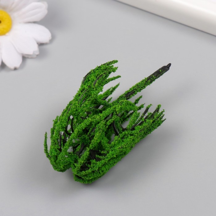 Искусственное растение для творчества пластик "Плакучая ива" 8 см