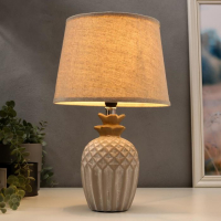 Лампа настольная 16307/1 E14 40Вт серый 22х22х37 см RISALUX Лампа настольная 16307/1 E14 40Вт серый 22х22х37 см RISALUX