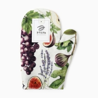Варежка-прихватка "Этель" Фруктовый сад 20х27см,100% хлопок, ватин 250г/м2 (двухсторонняя) Варежка-прихватка "Этель" Фруктовый сад 20х27см,100% хлопок, ватин 250г/м2 (двухсторонняя)