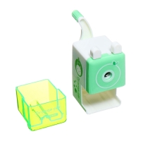 Точилка механическая с контейнером Классика Зеленый