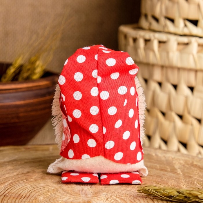 Оберег &laquo;Домовой с ложкой&raquo;, 12 см, микс