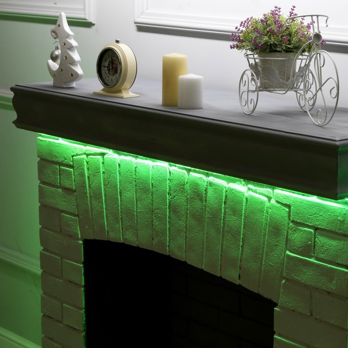 Комплект светодиодной ленты Luazon Lighting 5 м, IP65, SMD5050, 30 LED/м, USB, пульт ДУ, приложение, RGB Комплект светодиодной ленты Luazon Lighting 5 м, IP65, SMD5050, 30 LED/м, USB, пульт ДУ, приложение, RGB