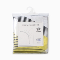 Простыня на резинке Этель Gray geometry 140*200*25, 100% хлопок, бязь, 125г/м2 Простыня на резинке Этель Gray geometry 140*200*25, 100% хлопок, бязь, 125г/м2