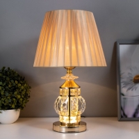 Лампа настольная "Лаодика" 1х40Вт Е27 золото 26х26х42 см RISALUX Лампа настольная "Лаодика" 1х40Вт Е27 золото 26х26х42 см RISALUX