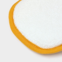 Мочалка детская для купания Доляна &laquo;Лиса&raquo;, 12&times;8 см, цвет МИКС