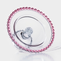 Подставка для пирожных стеклянная &laquo;Розе&raquo;, 19,5&times;10 см