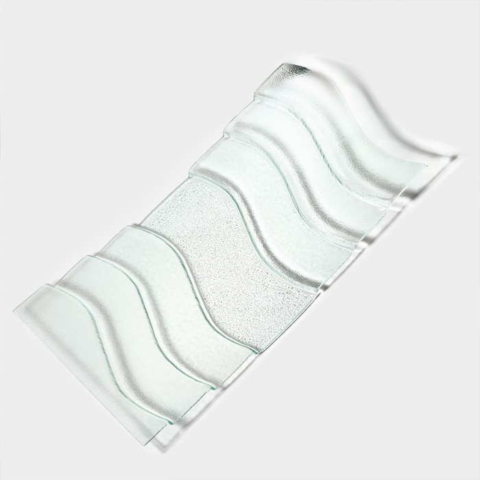 Блюдо стеклянное сервировочное Magistro «Авис», 7 ступеней, 40×76×8 см Блюдо стеклянное сервировочное Magistro «Авис», 7 ступеней, 40×76×8 см