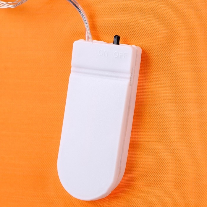 Карнавальная шляпа «Кошмарное веселье» оранжевая, с гирляндой Карнавальная шляпа «Кошмарное веселье» оранжевая, с гирляндой