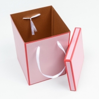 Коробка складная, красная, 17 х 25 см Коробка складная, красная, 17 х 25 см