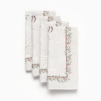 Набор салфеток Этель Новогоднее чудо" 40х40 см, 4 шт. 100% хл, саржа 190гр/м2