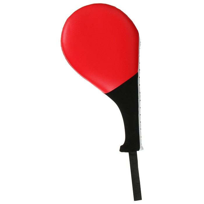 Лапа-ракетка для тхэквондо, красно-чёрная, 39 х 20 х 5 см Лапа-ракетка для тхэквондо, красно-чёрная, 39 х 20 х 5 см