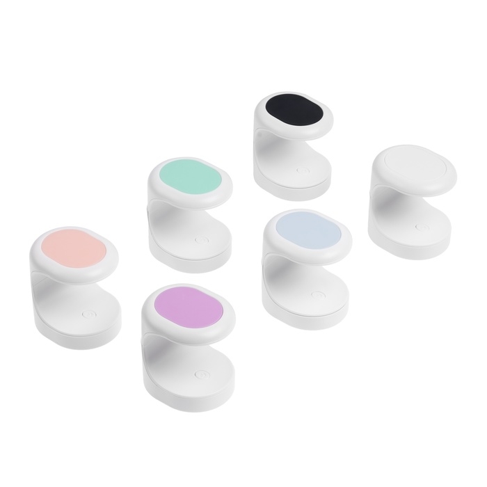 Лампа для гель лака Luazon LUF-07, UV/LED, 16 Вт, 3 диода, для типс, USB, белая Лампа для гель лака Luazon LUF-07, UV/LED, 16 Вт, 3 диода, для типс, USB, белая