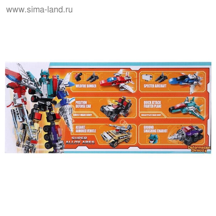 Конструктор Робот &laquo;Трансформер&raquo;, 6 видов, МИКС
