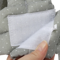 Противоударная Шапка - шлем для детей, Серый горох, цвет серый Противоударная Шапка - шлем для детей, Серый горох, цвет серый