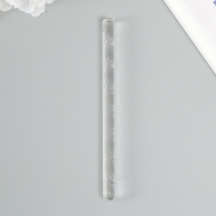 Скалка для творчества акрил Скалка для творчества акрил "Подсолнухи" 16х1 см