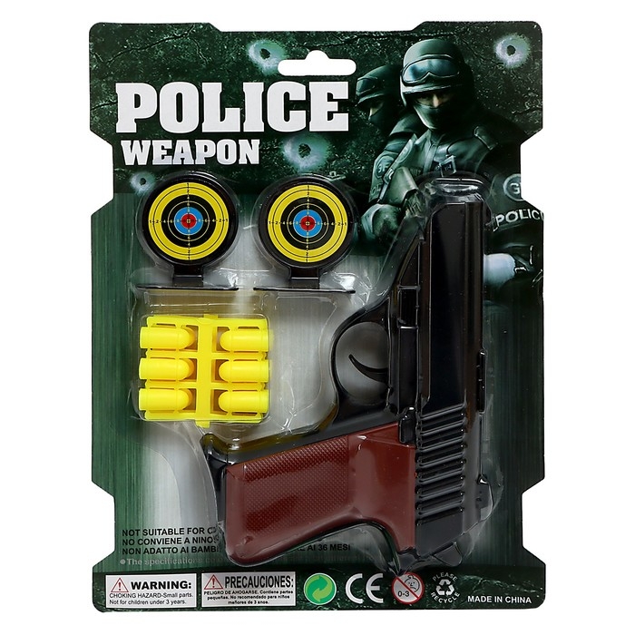 Пистолет &laquo;Стрелок&raquo;, с мишенями, стреляет мягкими пулями