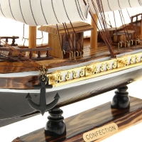 Корабль сувенирный средний «Атаго», микс, 38х44х7 Корабль сувенирный средний «Атаго», микс, 38х44х7