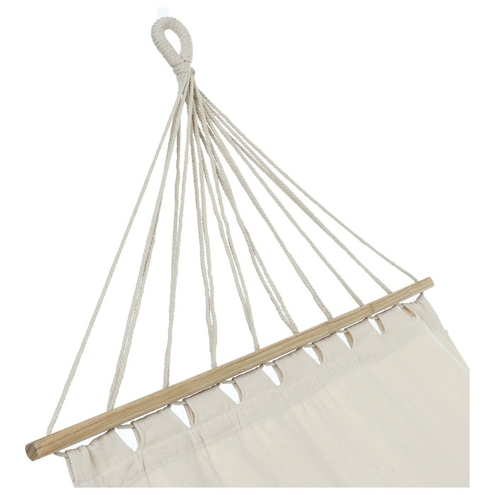 Гамак Maclay, 200х80 см, брезент, цвет бежевый Гамак Maclay, 200х80 см, брезент, цвет бежевый