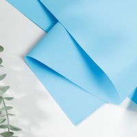 Фоамиран иранский 0,8-1 мм (голубой/165) 60х70 см Фоамиран иранский 0,8-1 мм (голубой/165) 60х70 см