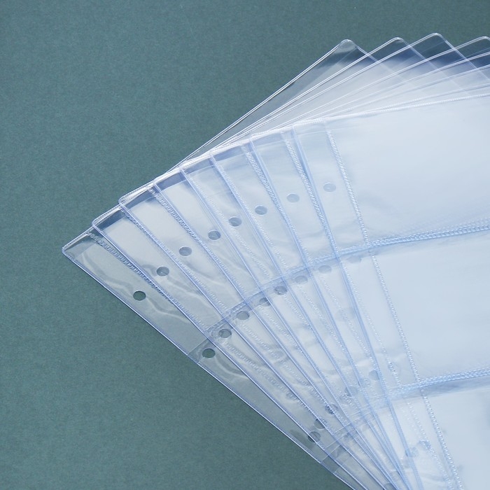 Набор листов для бон, формат "Оптима", 10 листов 200 х 250 мм, на 3 боны