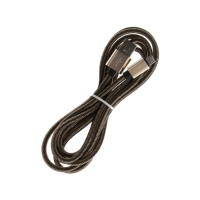 Кабель MicroUSB - USB, 2.1 А, оплётка нейлон, 2 метра, золотистый Кабель MicroUSB - USB, 2.1 А, оплётка нейлон, 2 метра, золотистый