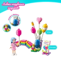 Конструктор Девчонки &laquo;Город&raquo;, 107 деталей