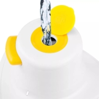 Отпариватель Kitfort КТ-9131-1, ручной, 800 Вт, 50 мл, 12 г/мин, бело-жёлтый