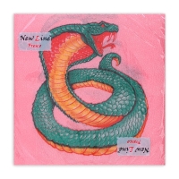 Новогодние салфетки бумажные New Line Fresco &laquo;Змея на красном&raquo; 2 слоя, 33х33 см, 20 шт