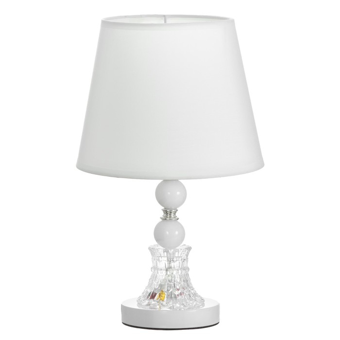 Лампа настольная "Розы" Е27 220В низ с подсветкой, диоды 39,5х23х23 см RISALUX