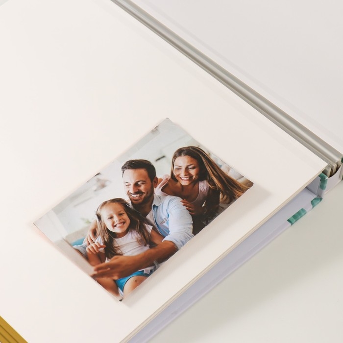 Фотоальбом кожзам магнитный 20 листов "Тропики" 33,5х32х4 см