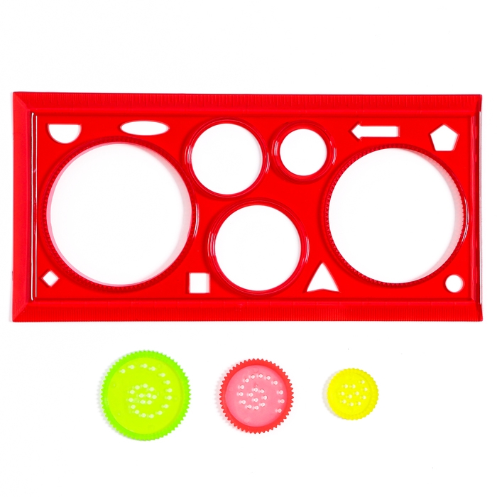 Спирограф &laquo;Фантазия&raquo;, цвет МИКС