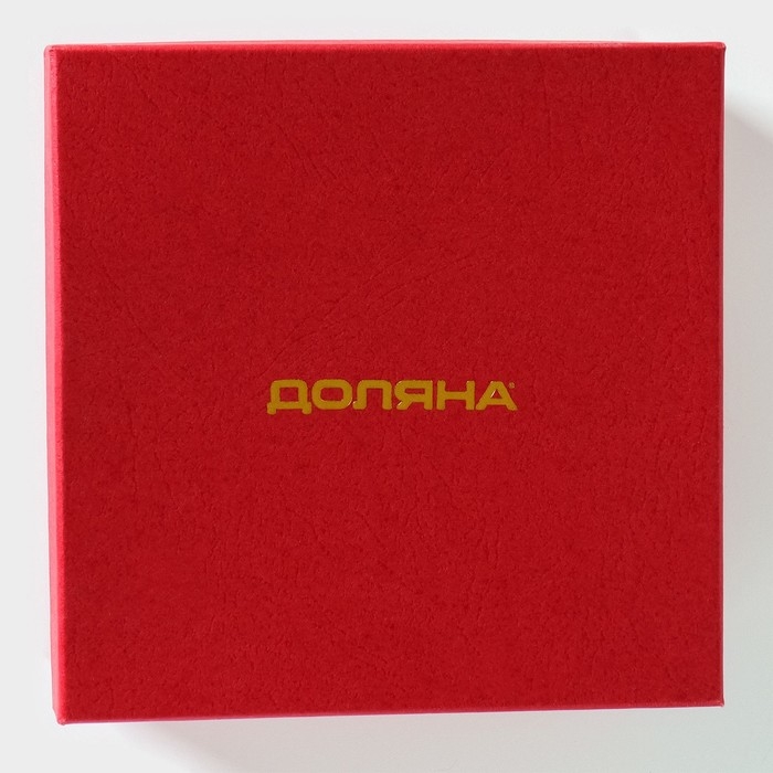 Кофейная пара фарфоровая Доляна &laquo;Лаванда&raquo;, 2 предмета: чашка 80 мл, блюдце d=11,4 см, цвет белый