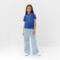 Футболка детская MINAKU "Gummy bear", цвет электрик, рост 104 см Футболка детская MINAKU "Gummy bear", цвет электрик, рост 104 см