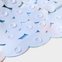 Коврик противоскользящий в ванну на присосках Доляна «Лагуна», 35×69 см Коврик противоскользящий в ванну на присосках Доляна «Лагуна», 35×69 см