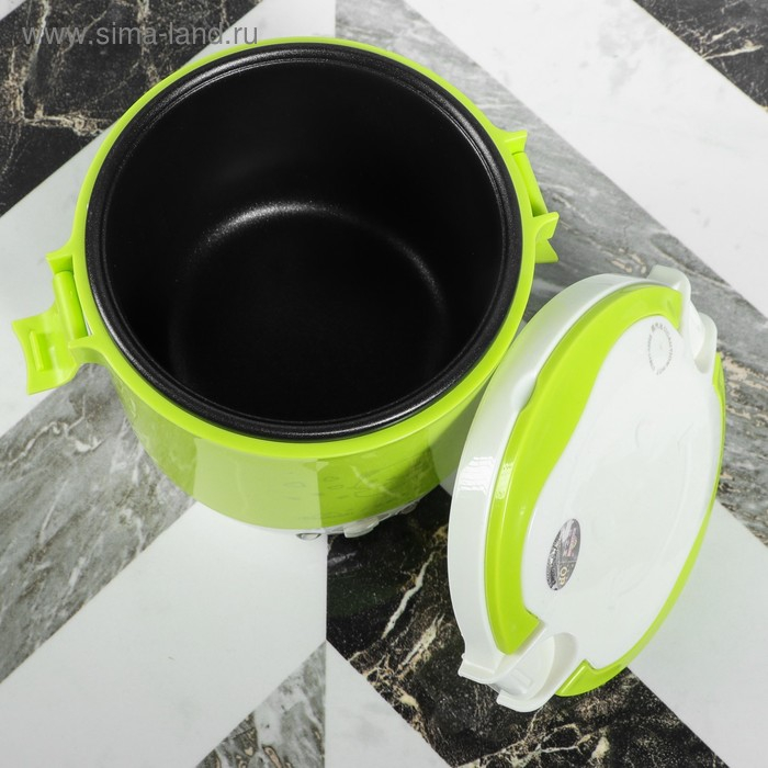 Контейнер для пищи 12 В с функцией мультиварки 1 л, 150 Вт, микс Контейнер для пищи 12 В с функцией мультиварки 1 л, 150 Вт, микс