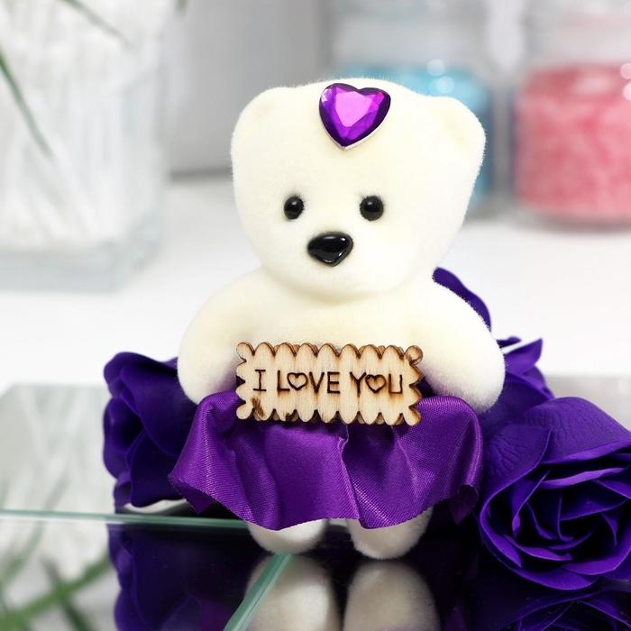 Мыльные розочки и медвежонок, набор Мыльные розочки и медвежонок, набор