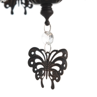 Люстра "Сандра" 3xE14 40Вт черно-золотой 51х51х52-110 см BayerLux Люстра "Сандра" 3xE14 40Вт черно-золотой 51х51х52-110 см BayerLux