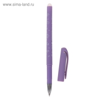 Ручка гелевая со стираемыми чернилами DeleteWrite Art &laquo;Принцесса&raquo;, узел 0.5 мм, синие чернила, матовый корпус Silk Touch, МИКС